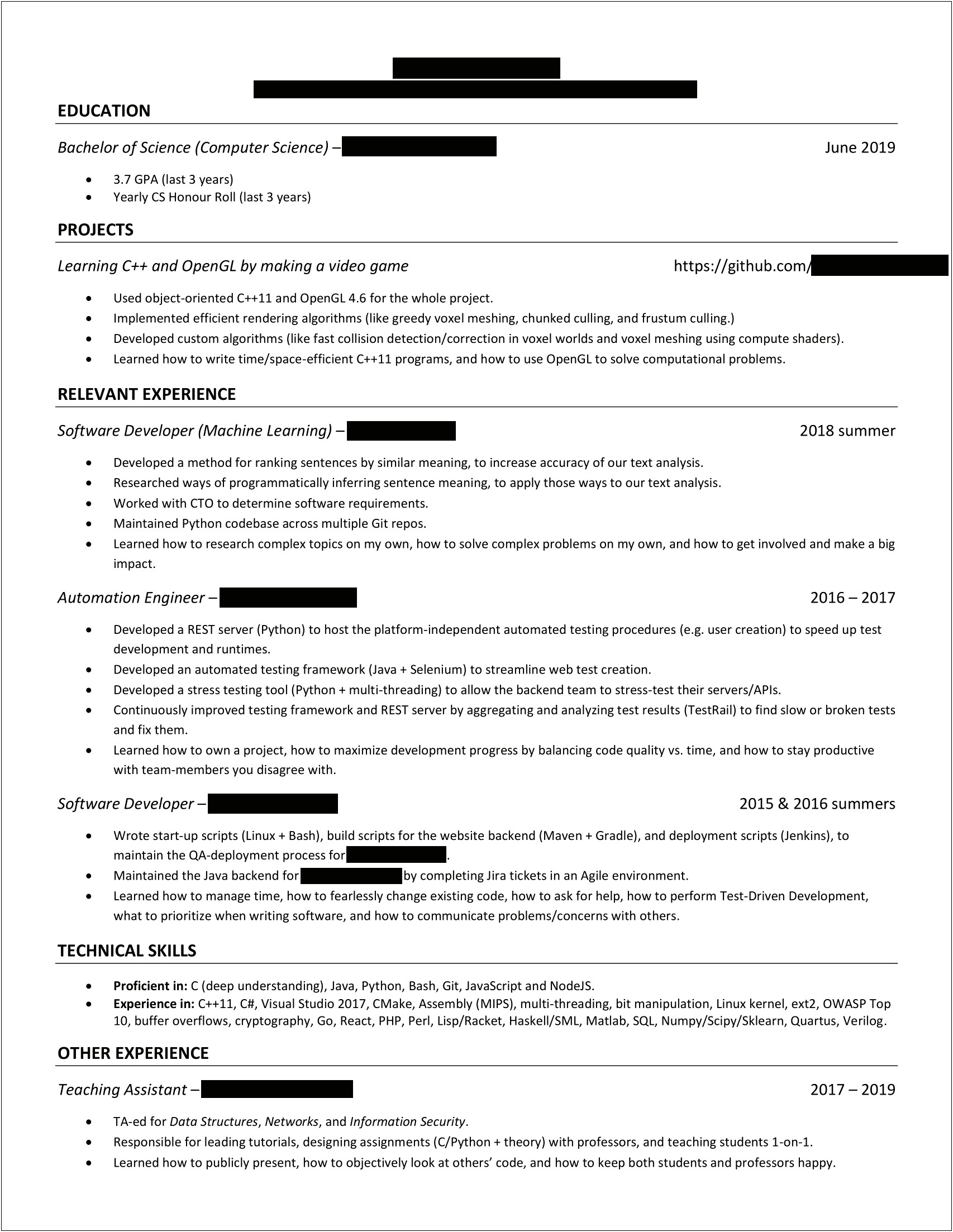 I Dont Have Experience On My Resume