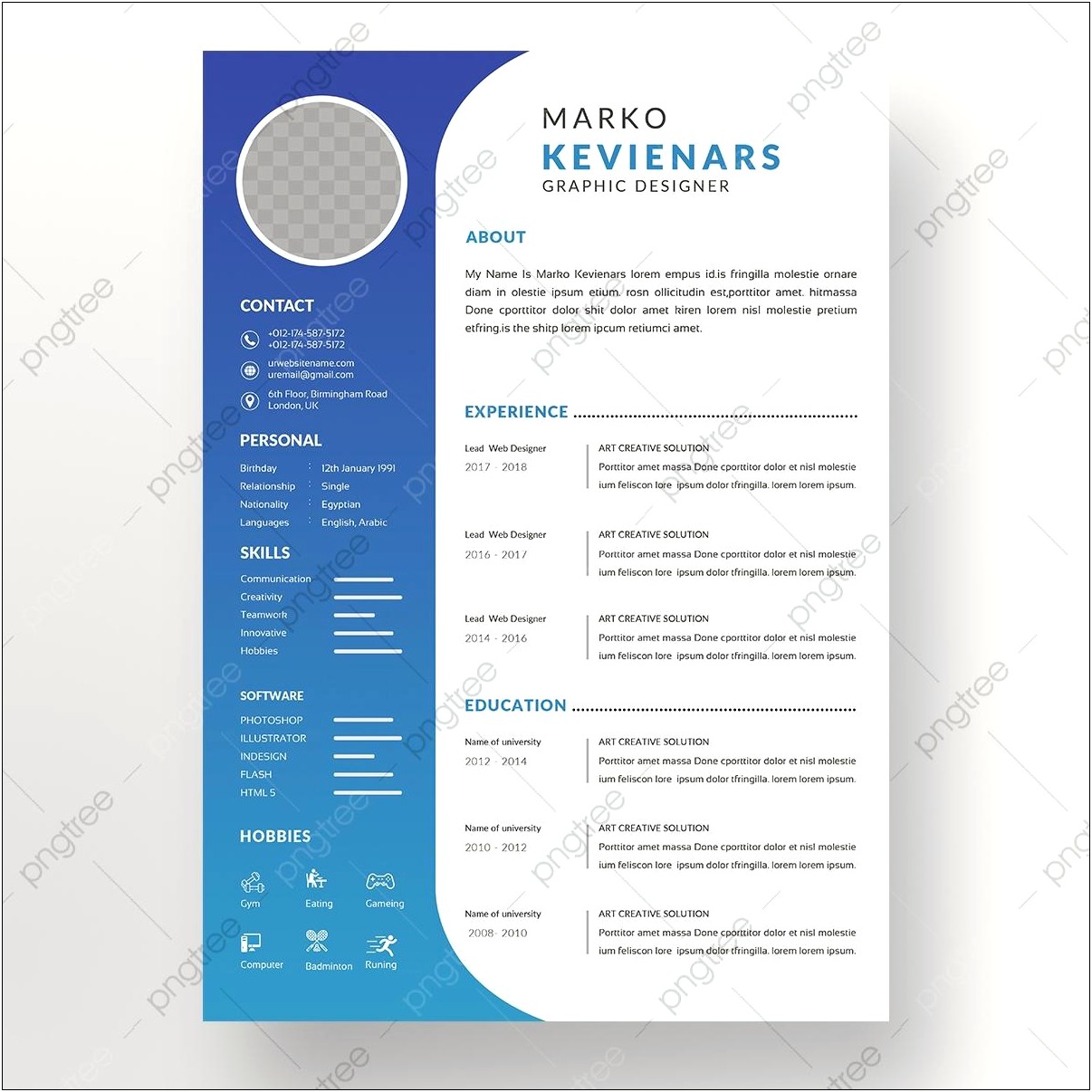 Images Of Blank Resumes Templates In Png Format