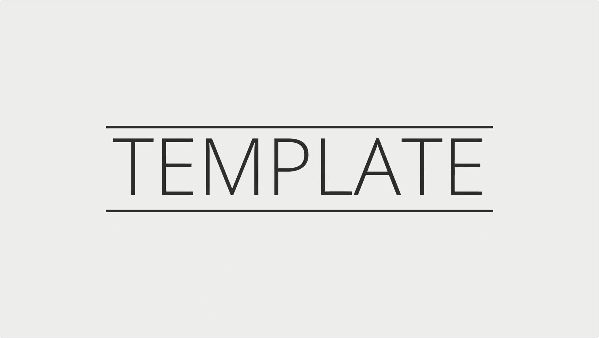 Intro Template Blender With Download Link