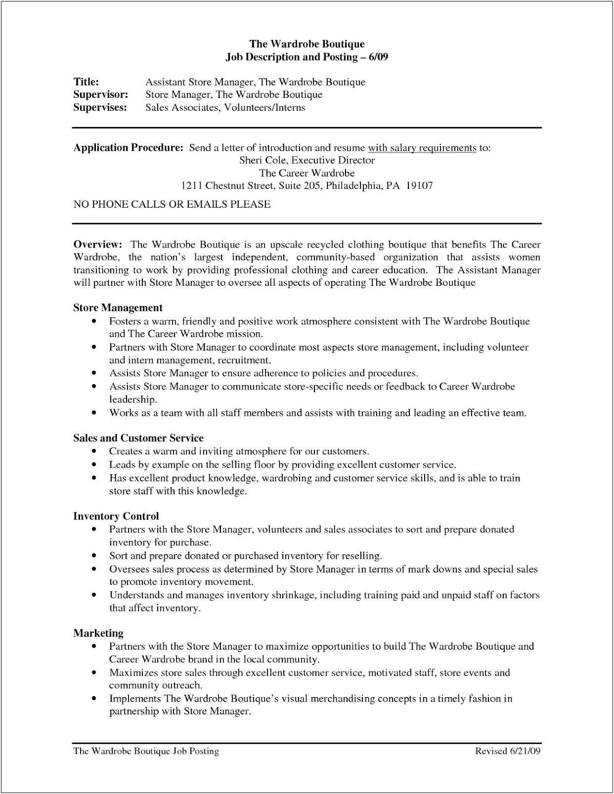 Inventory Control Clerk Job Description Resume