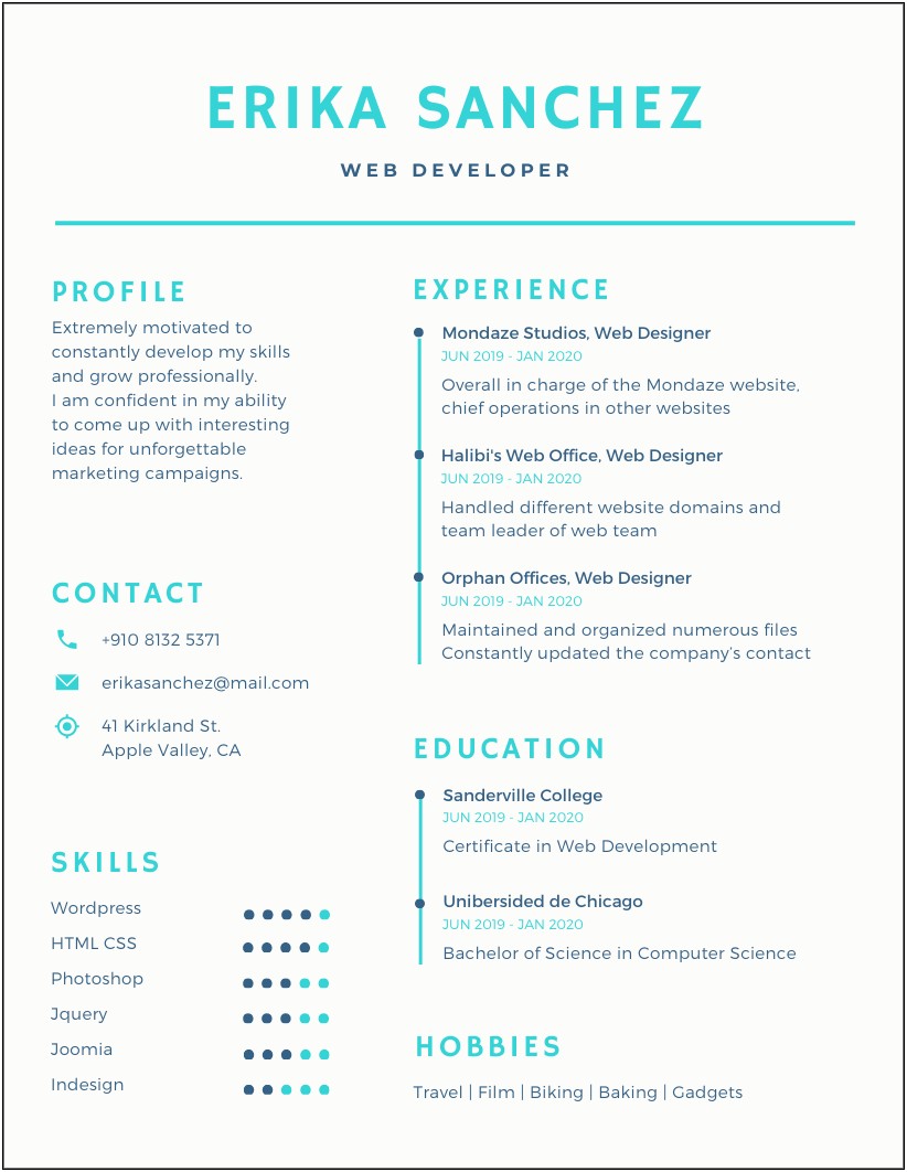 Is Canva A Skill To List On Resume