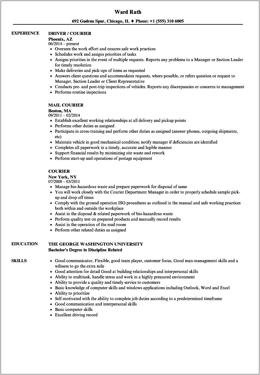 Is Courier A Good Font For Resume