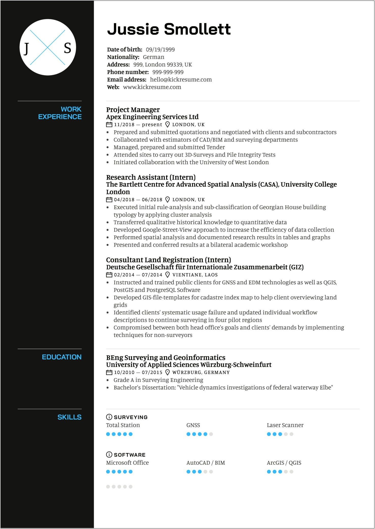 It Project Manager Resume Sample Format
