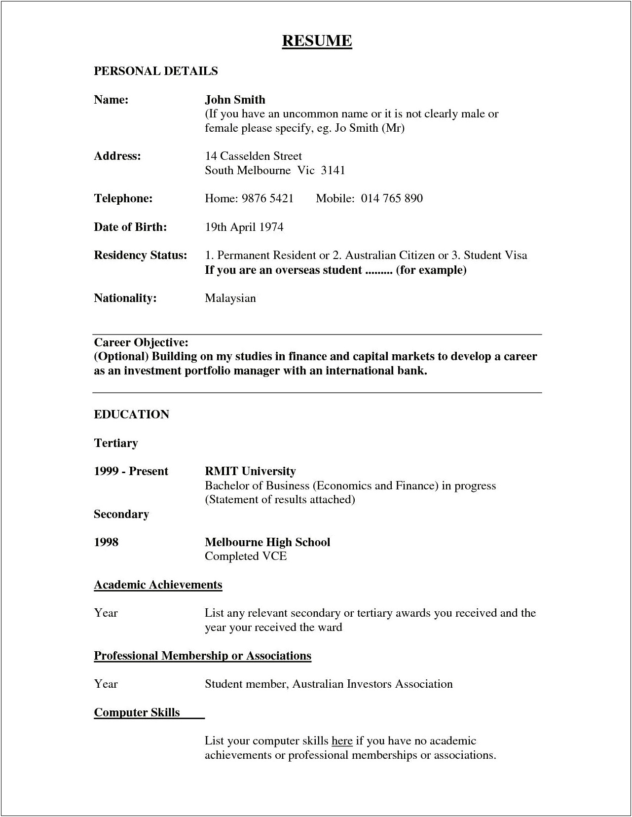 Job Description For A Bank Teller Resume