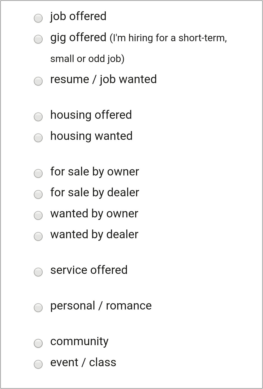 Job Offered Vs Resume Job Wanted