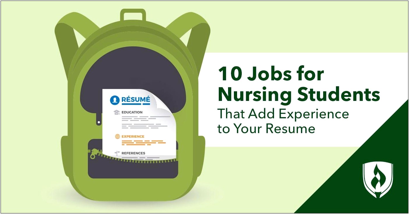 Junior Nursing Student Resume With No Experience