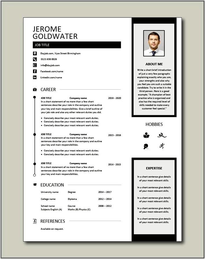 Latest Resume Format 2015 Free Download