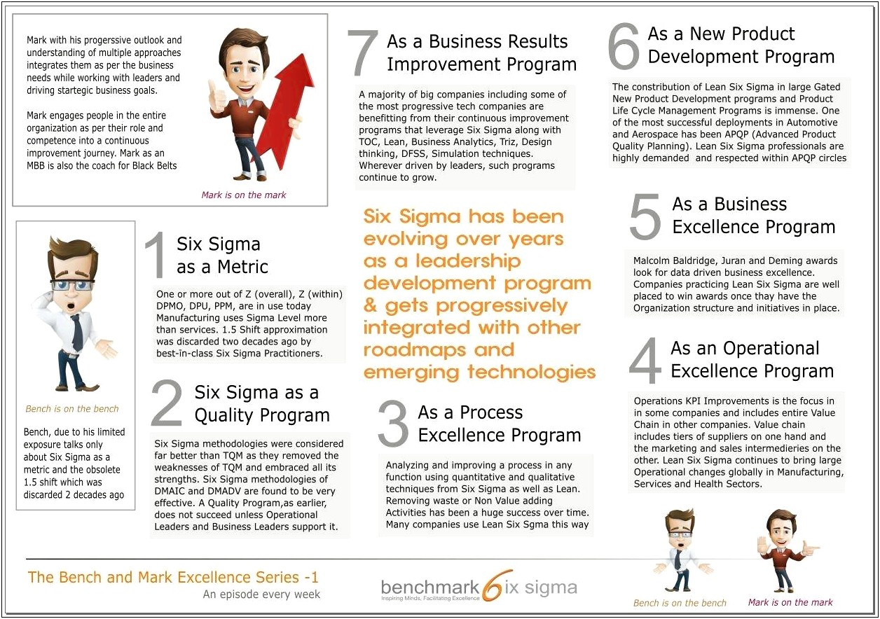Lean Six Sigma Skills For Resume