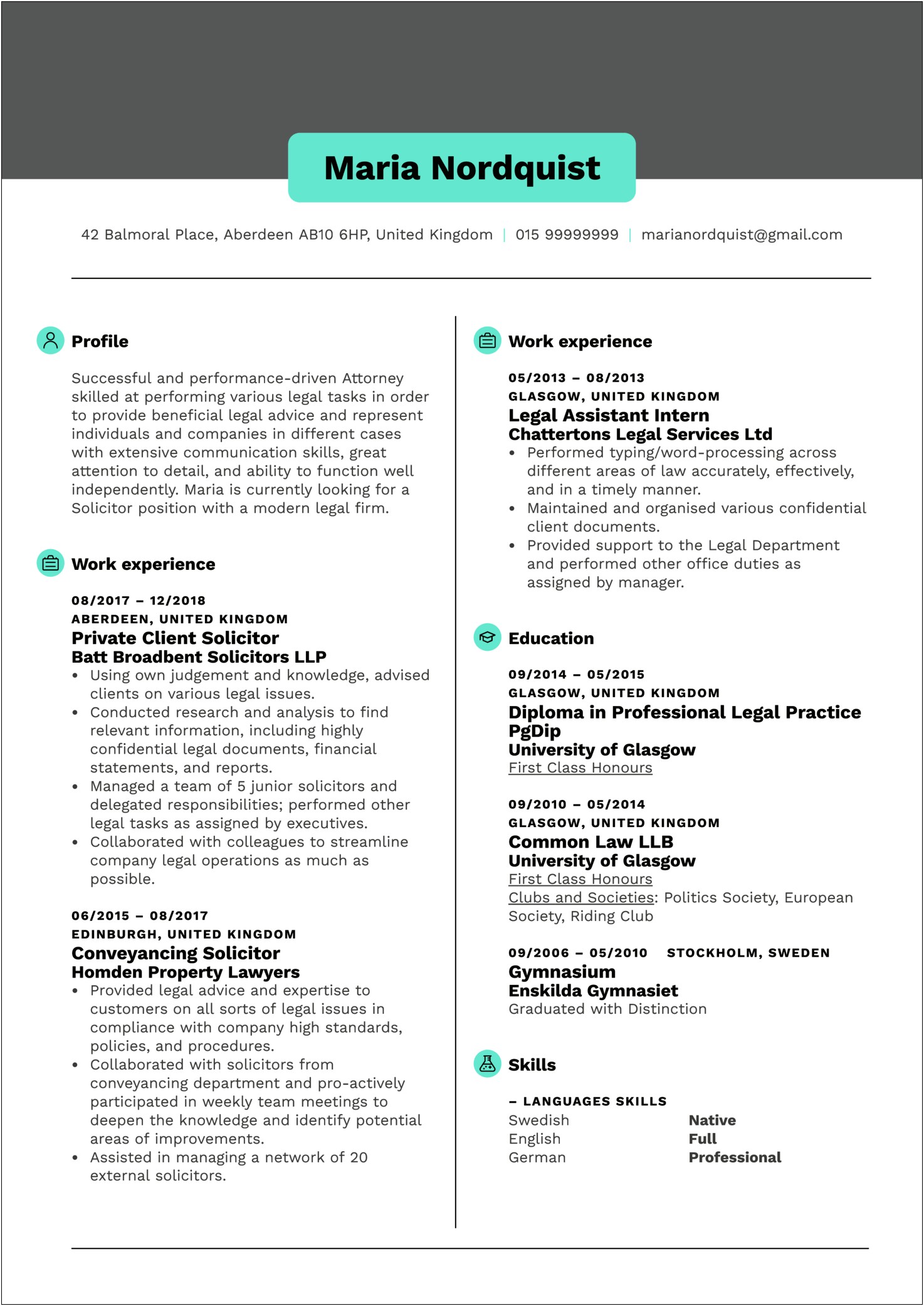 Limited Skills General Or Tailored Resume