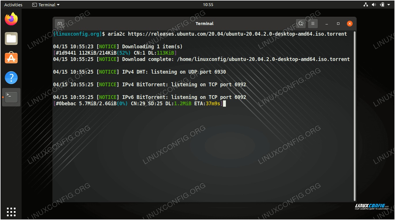 Linux Command Line Download Manager Resume