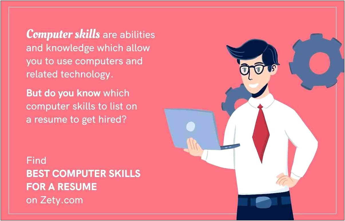List Of Computer Skill For Resume