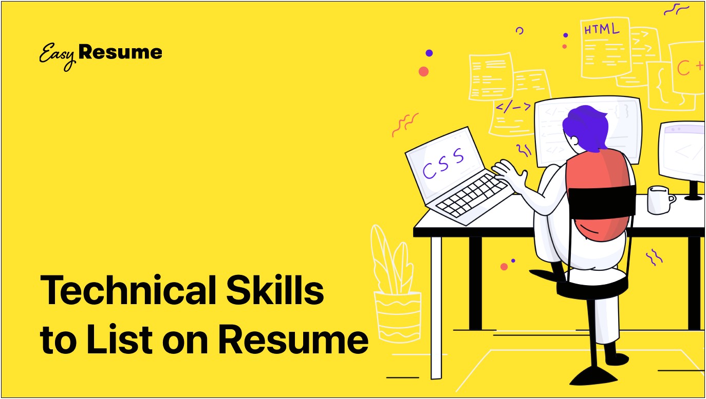 List Of Technical Skills For Resume