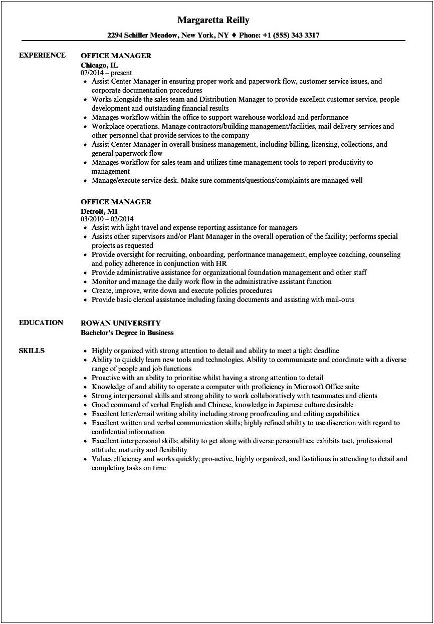Listing Notary Public On Resume Example