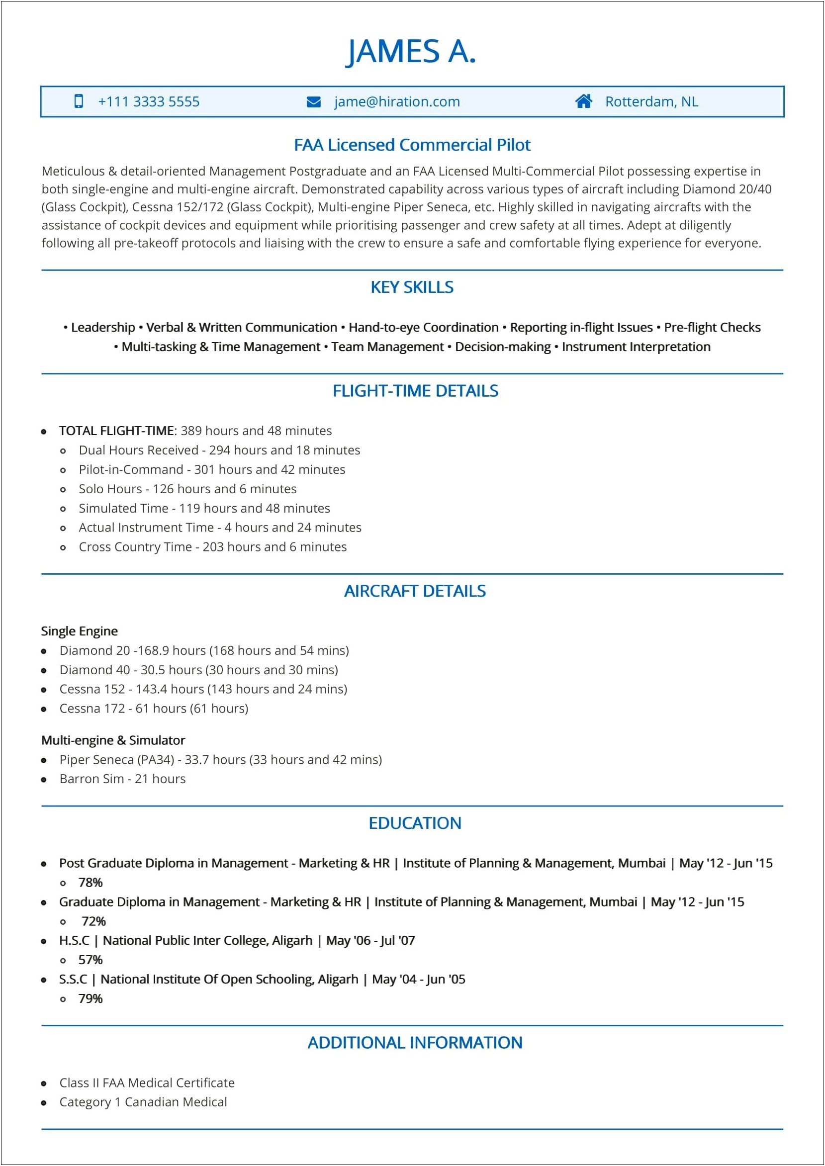 Listing Skills Without Work Experience Resume