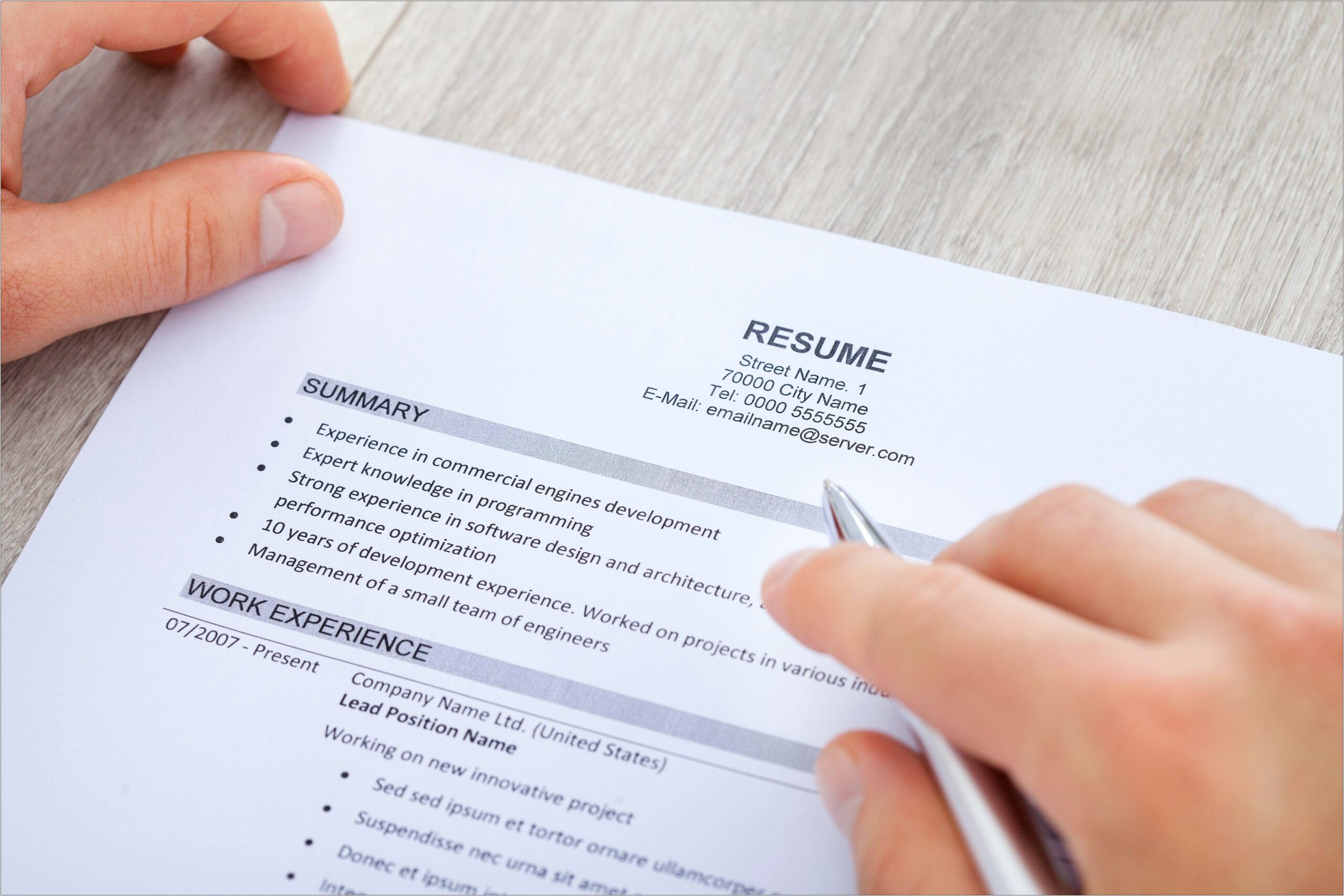 Lying On Your Resume To Get A Job