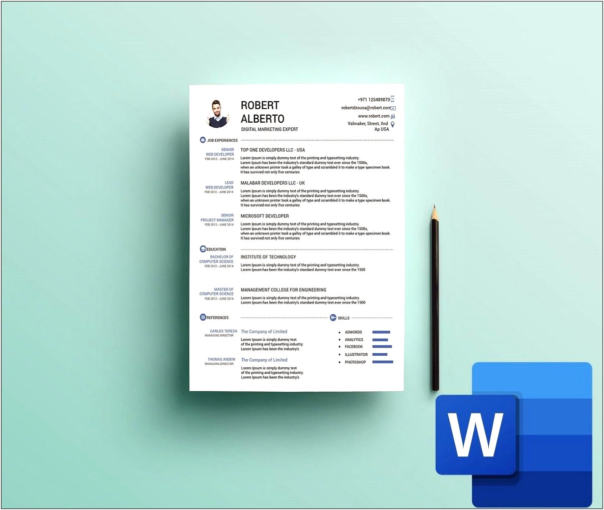 Make A Resume Without Microsoft Word