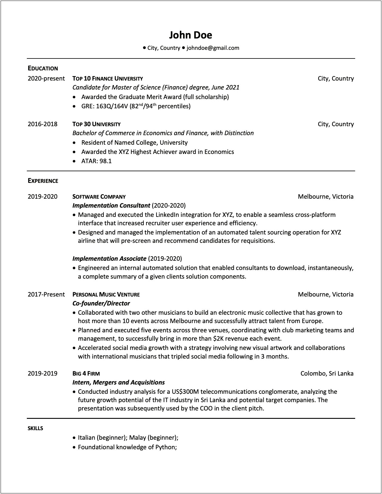 Making Doc Review Sound Good On Resume