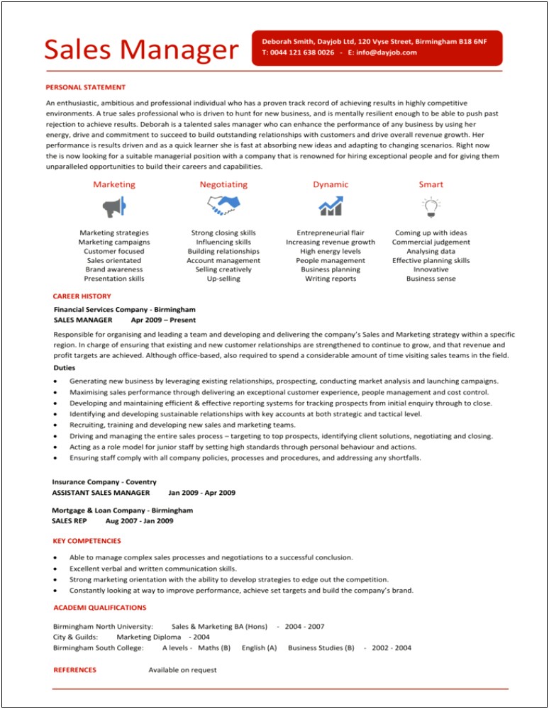 Marketing And Community Relations Manager Resume