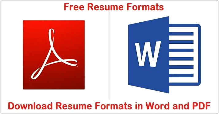 Marketing Resume Format In Word File Free Download