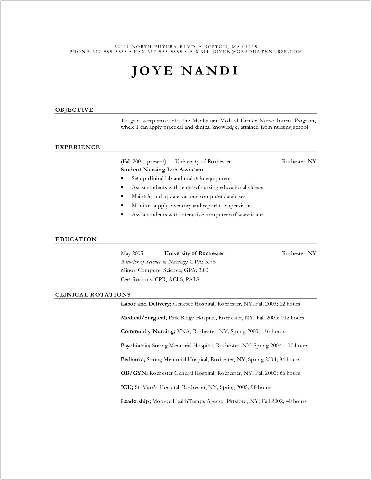 Medical Assistant Ob Gyn Resume Examples