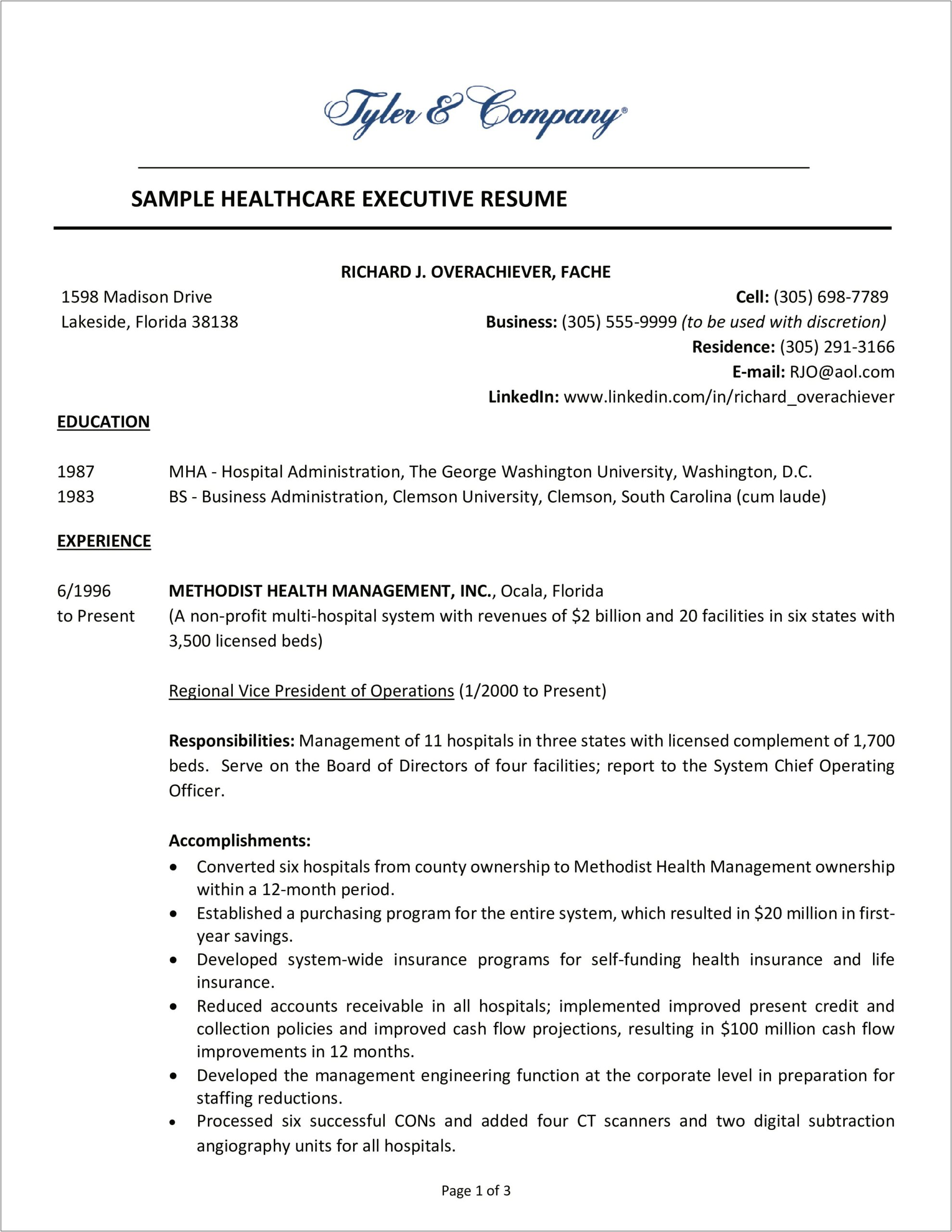 Medical Billing And Coding Resume Templates 2 Pages