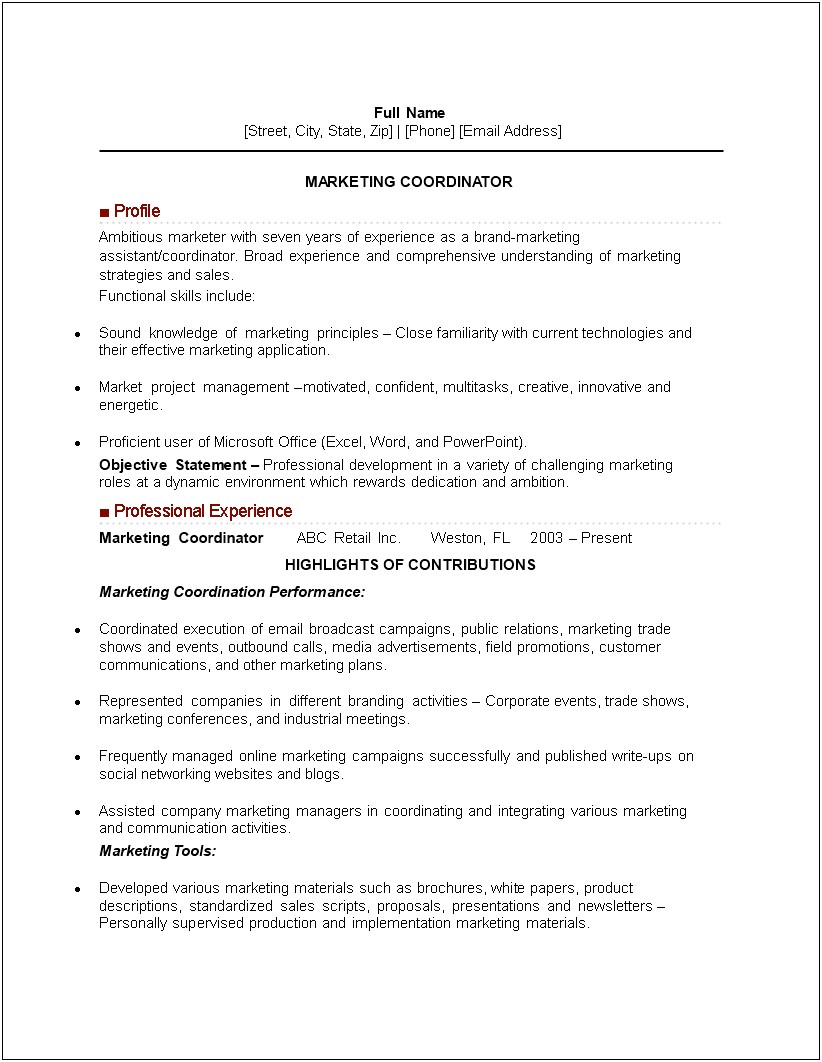 Meeting And Event Planner Resume Sample