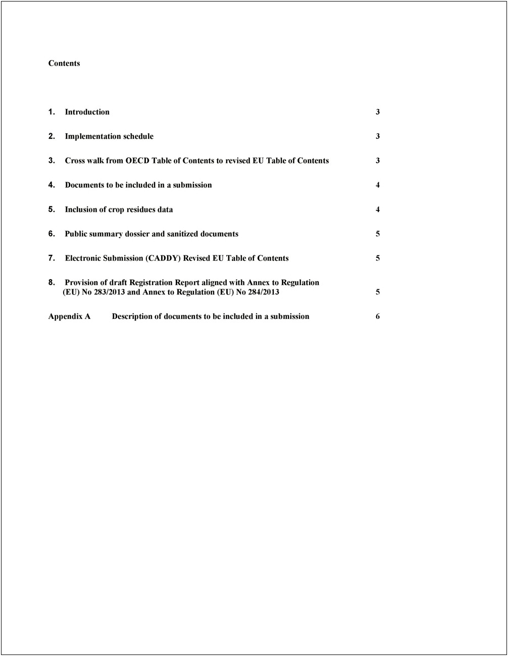 Microsoft Word Table Of Contents Template Download