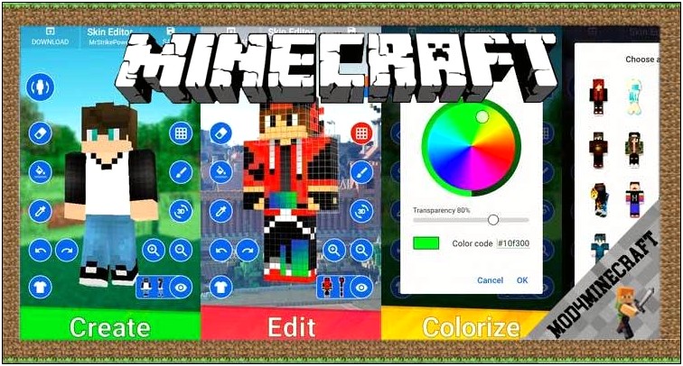 Minecraft 1.8 Skin Template Download