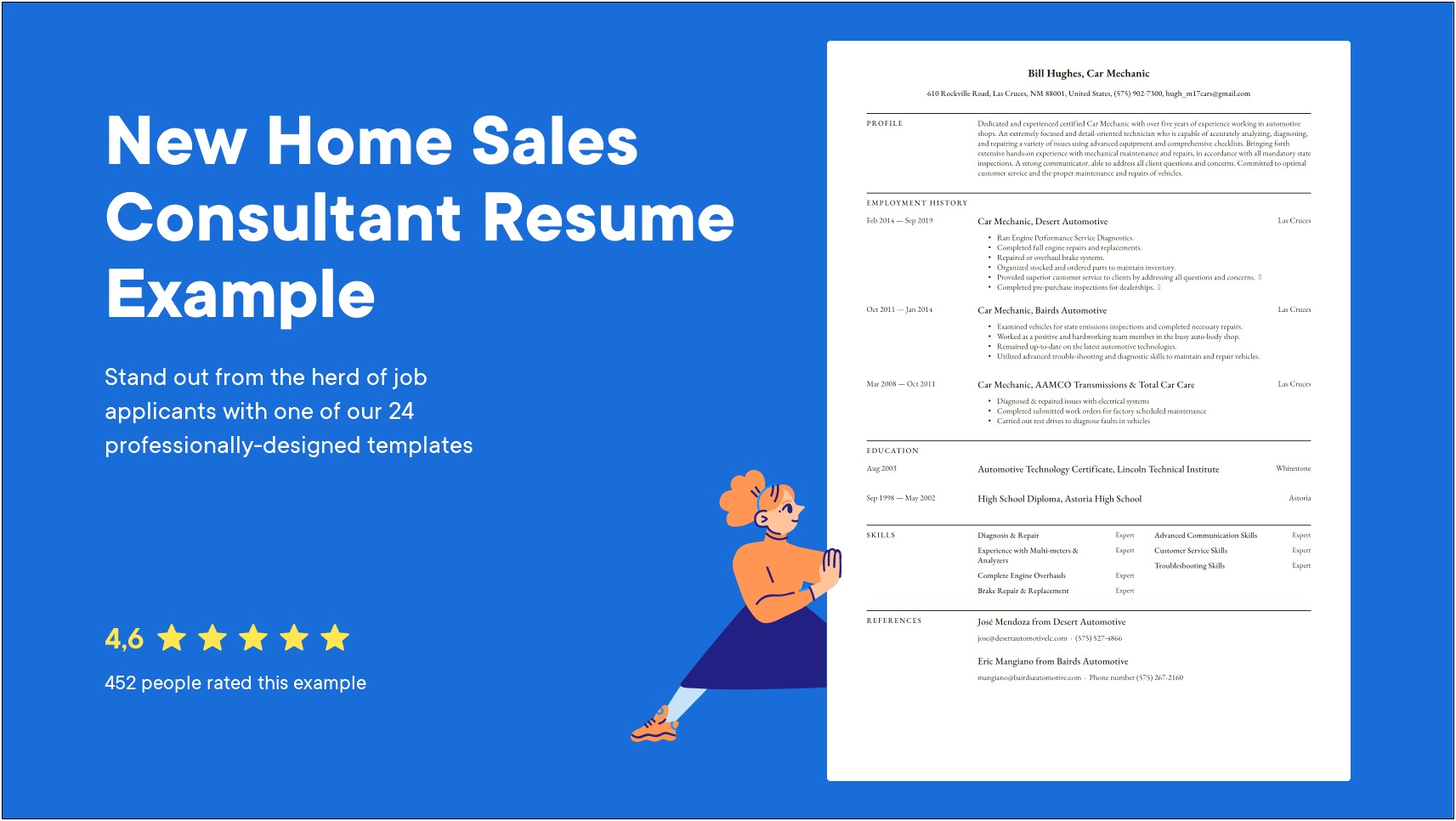 New Home Sales Consultant Objective Resume