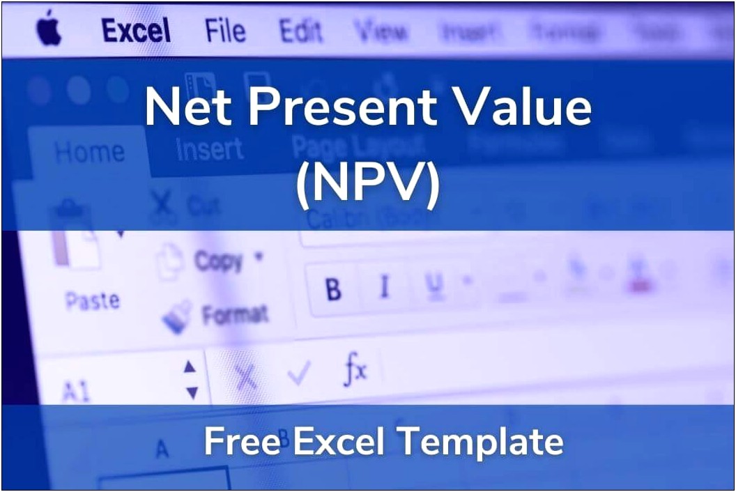 Npv Irr Calculator Excel Template Download