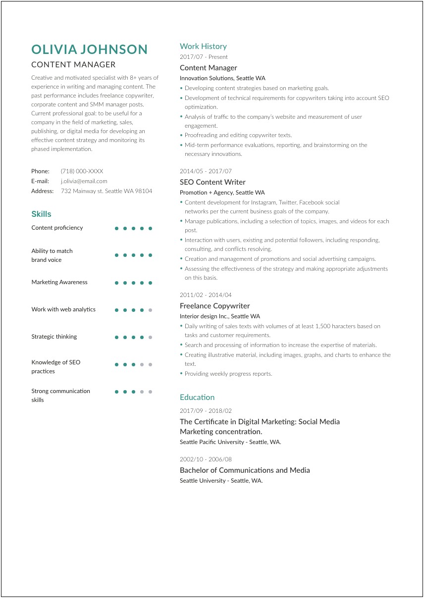 Objective For Materials Management Job Resume