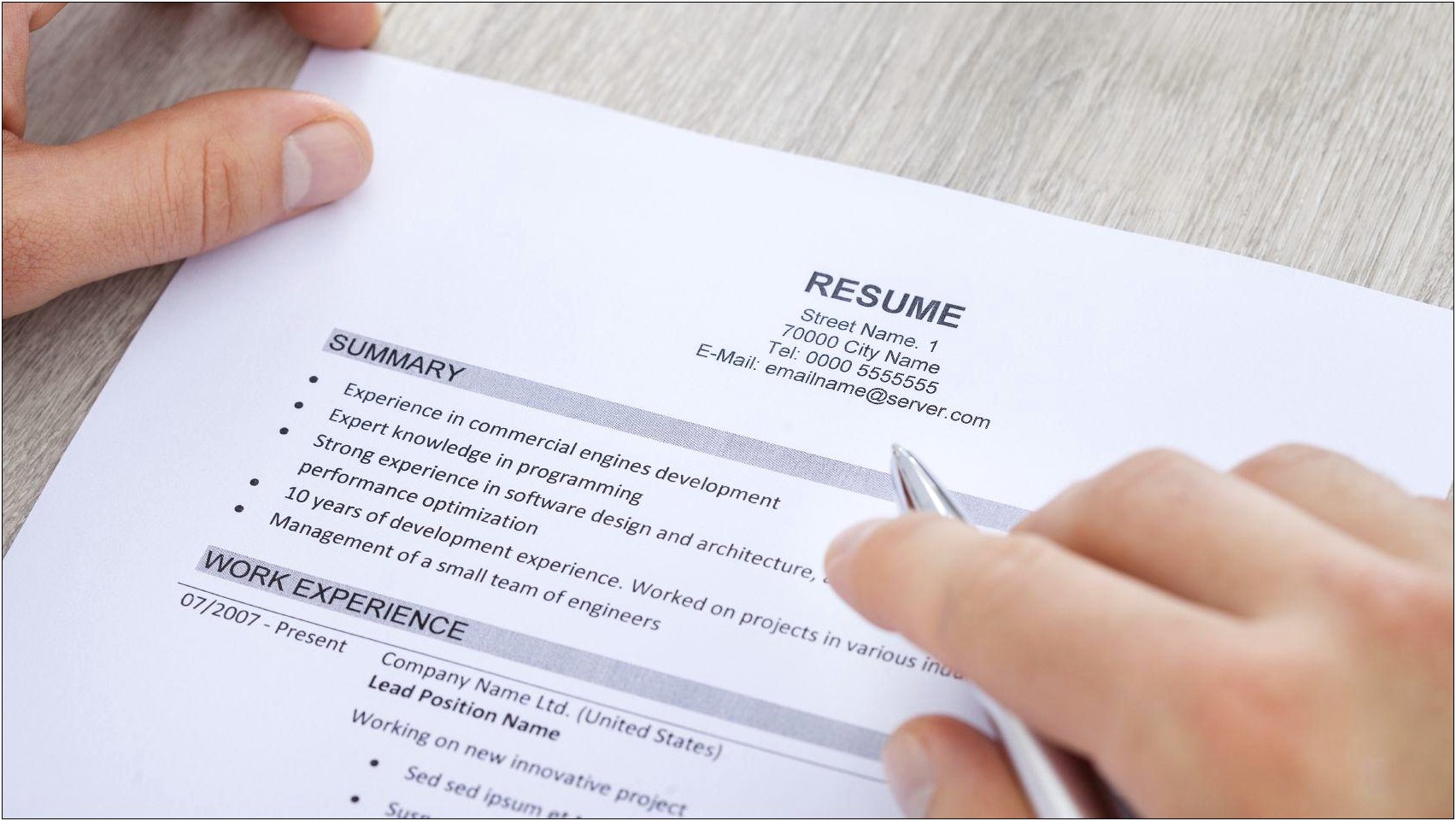 Objective For Resume For Specfic Company