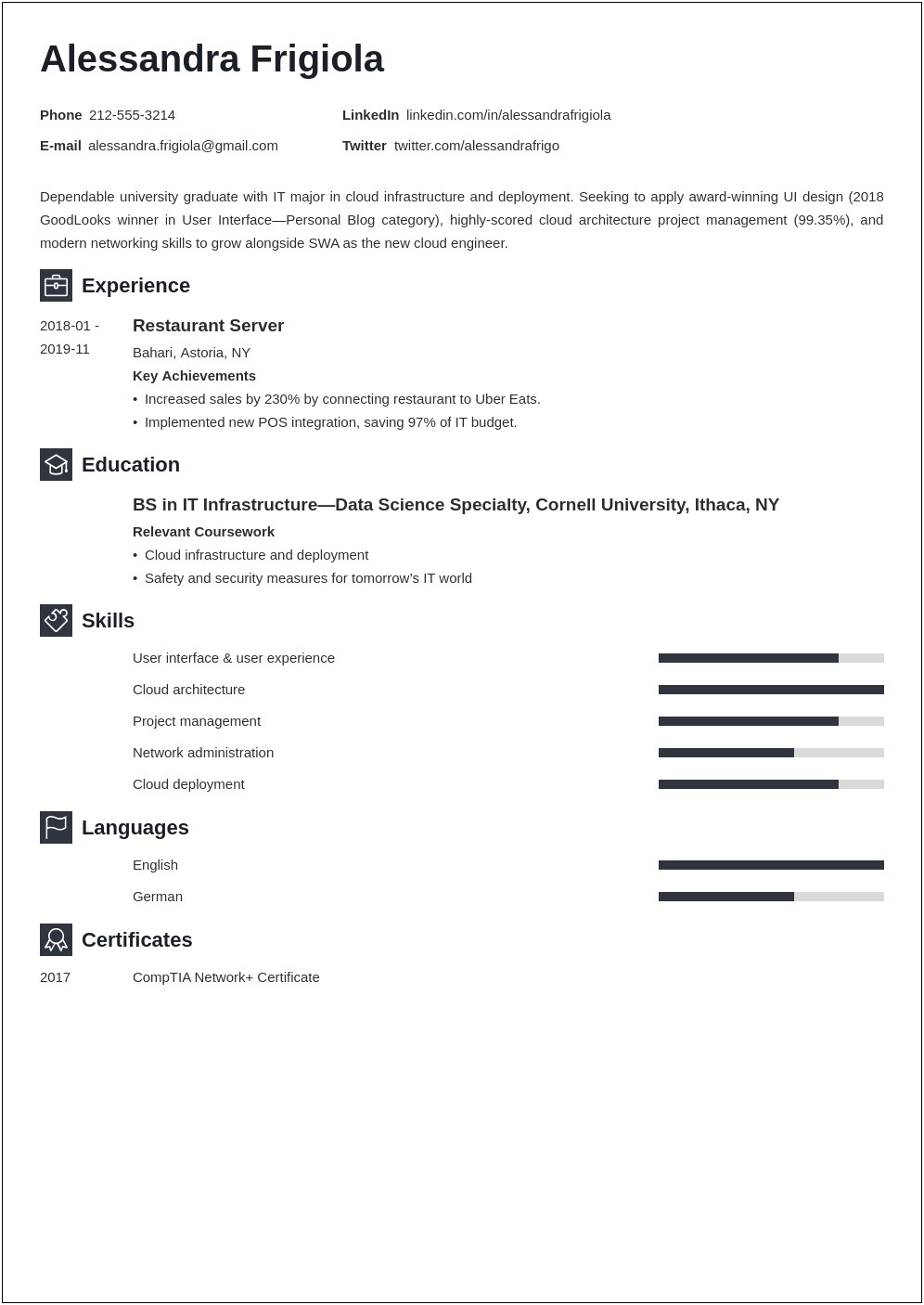 Objective Ideas For Resume It Work