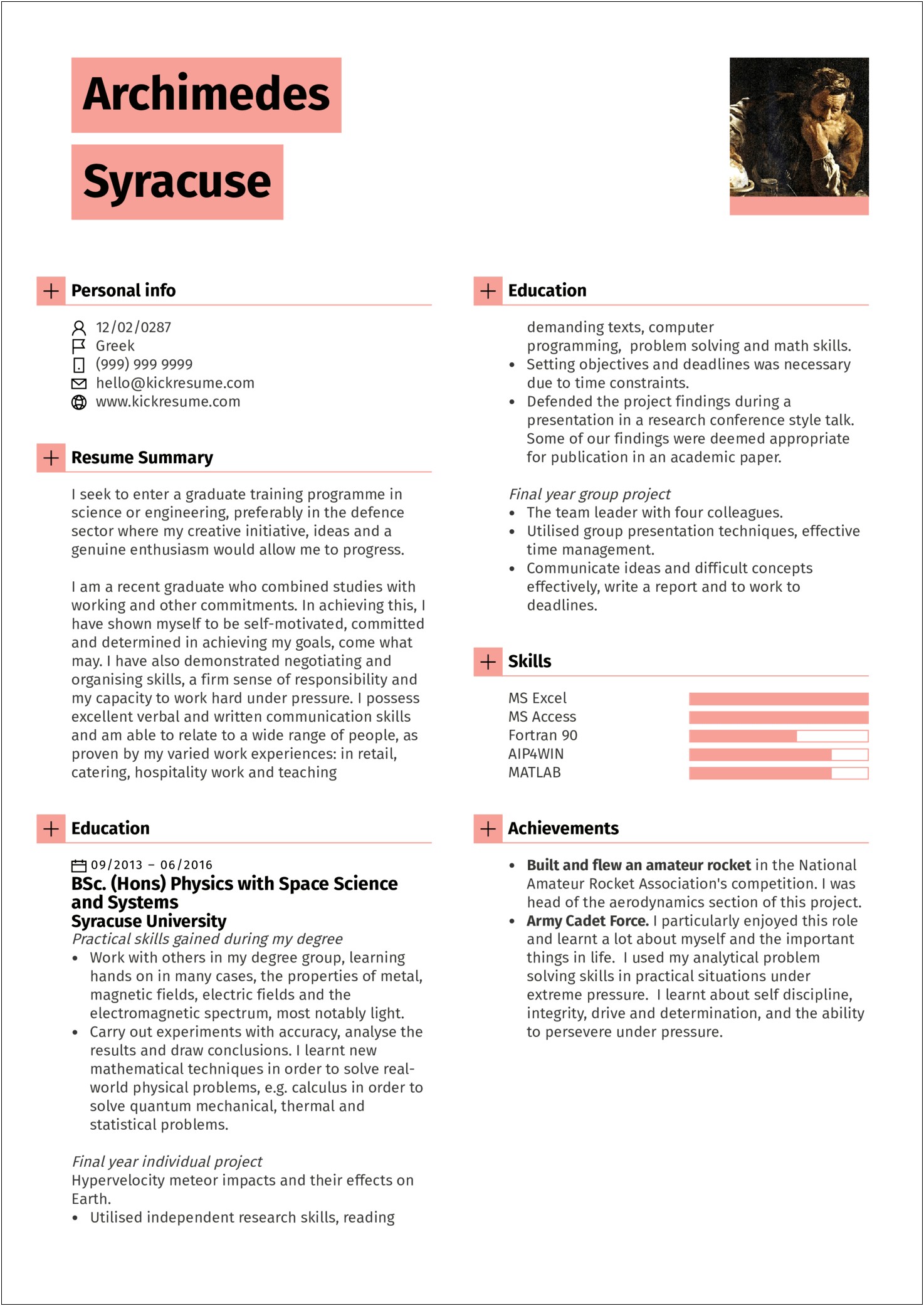 Objective Ideas To Put On Resume