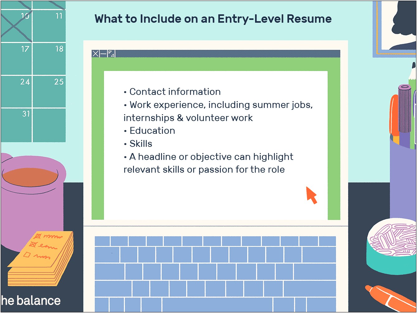 Objectives For Resume Reentering The Workforce