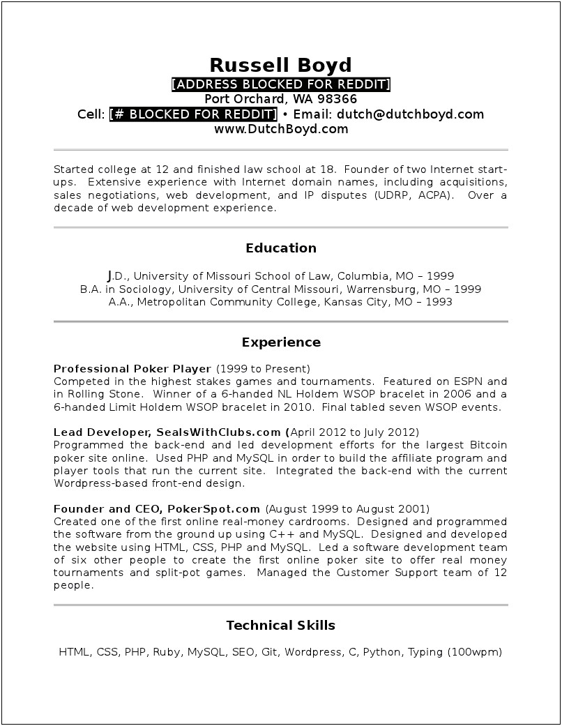 Objectives On Resumes For Law School