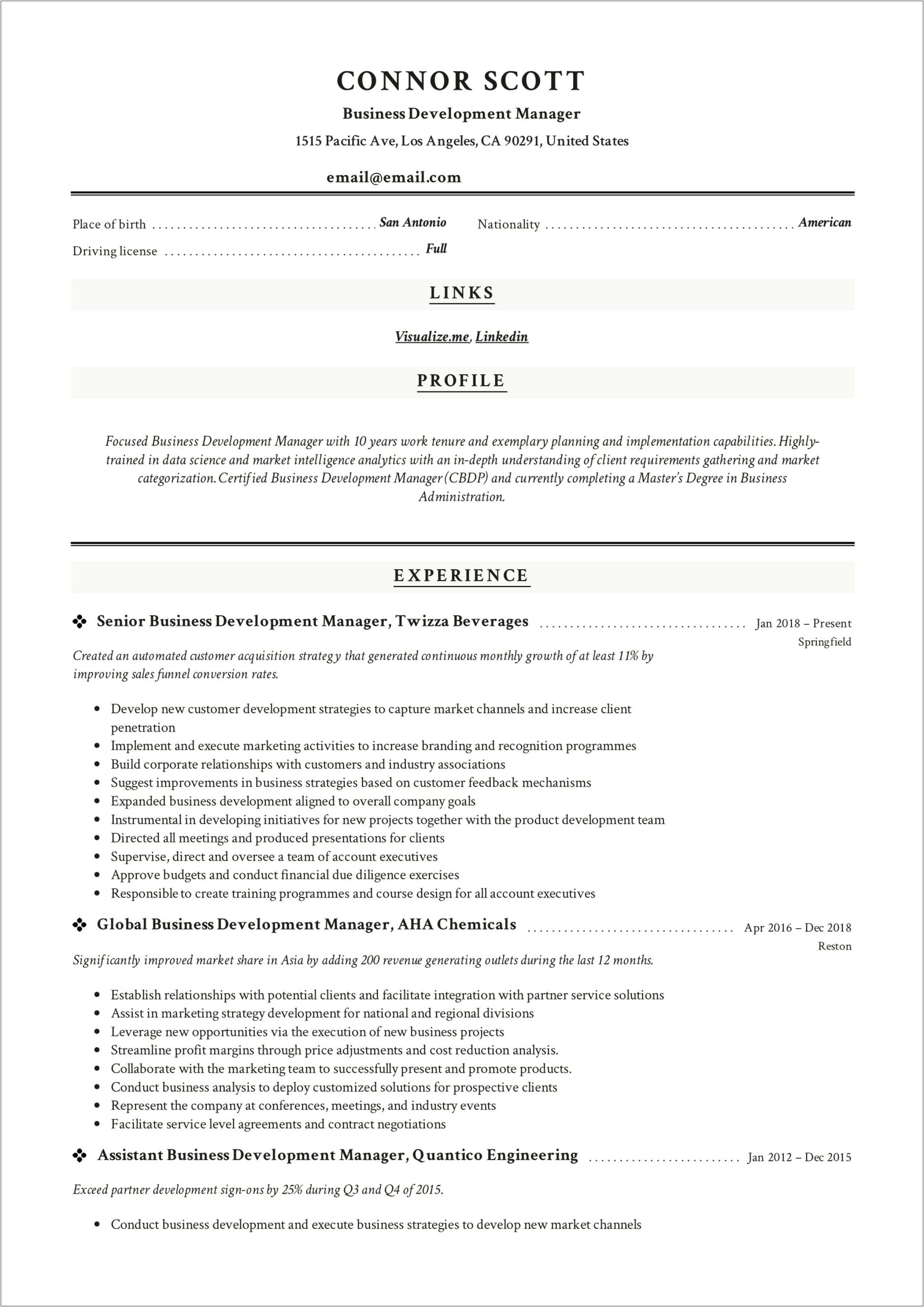 Oil And Gas Sales Resume Examples