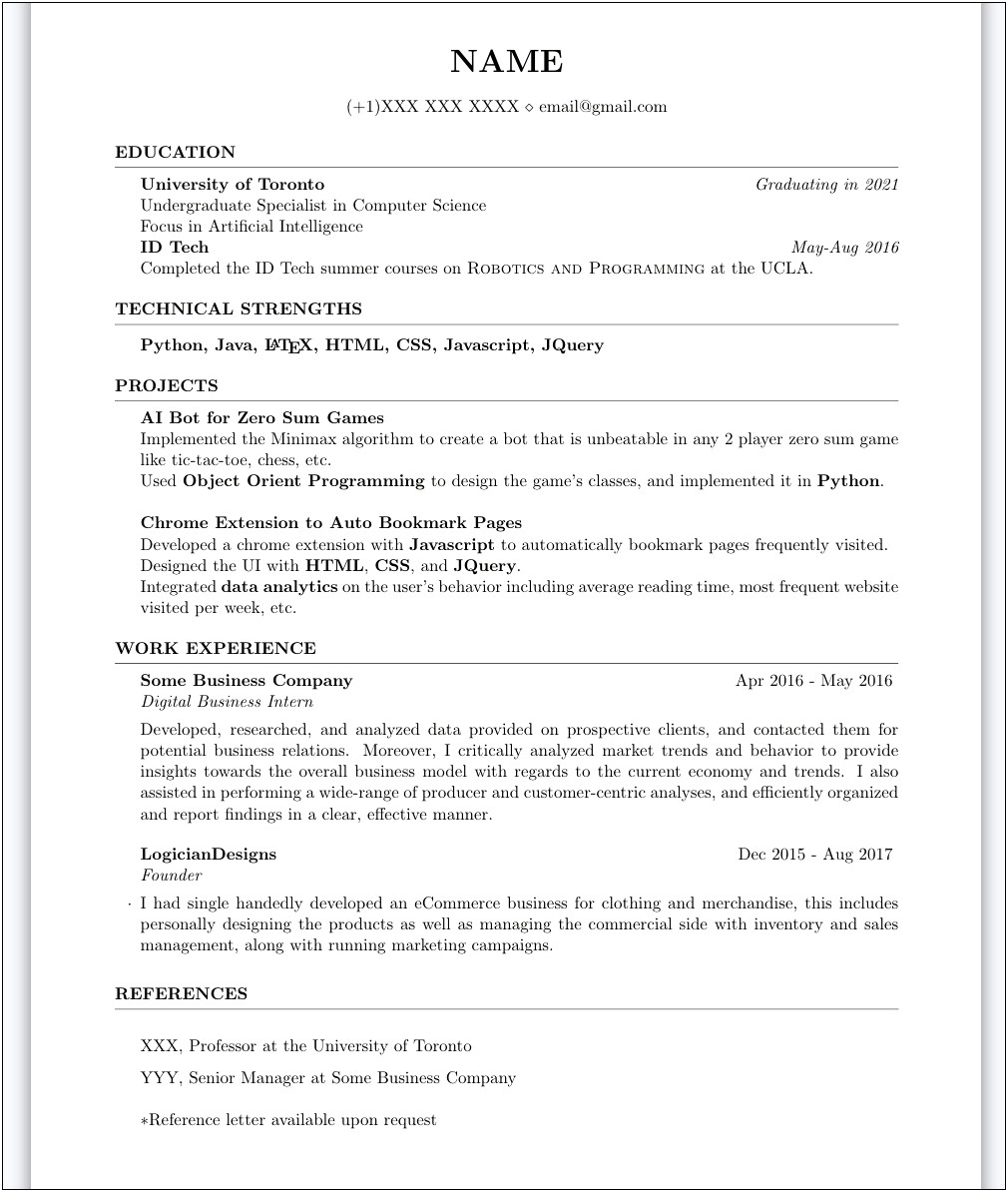 On Resume References Upon Request Good Or Bad