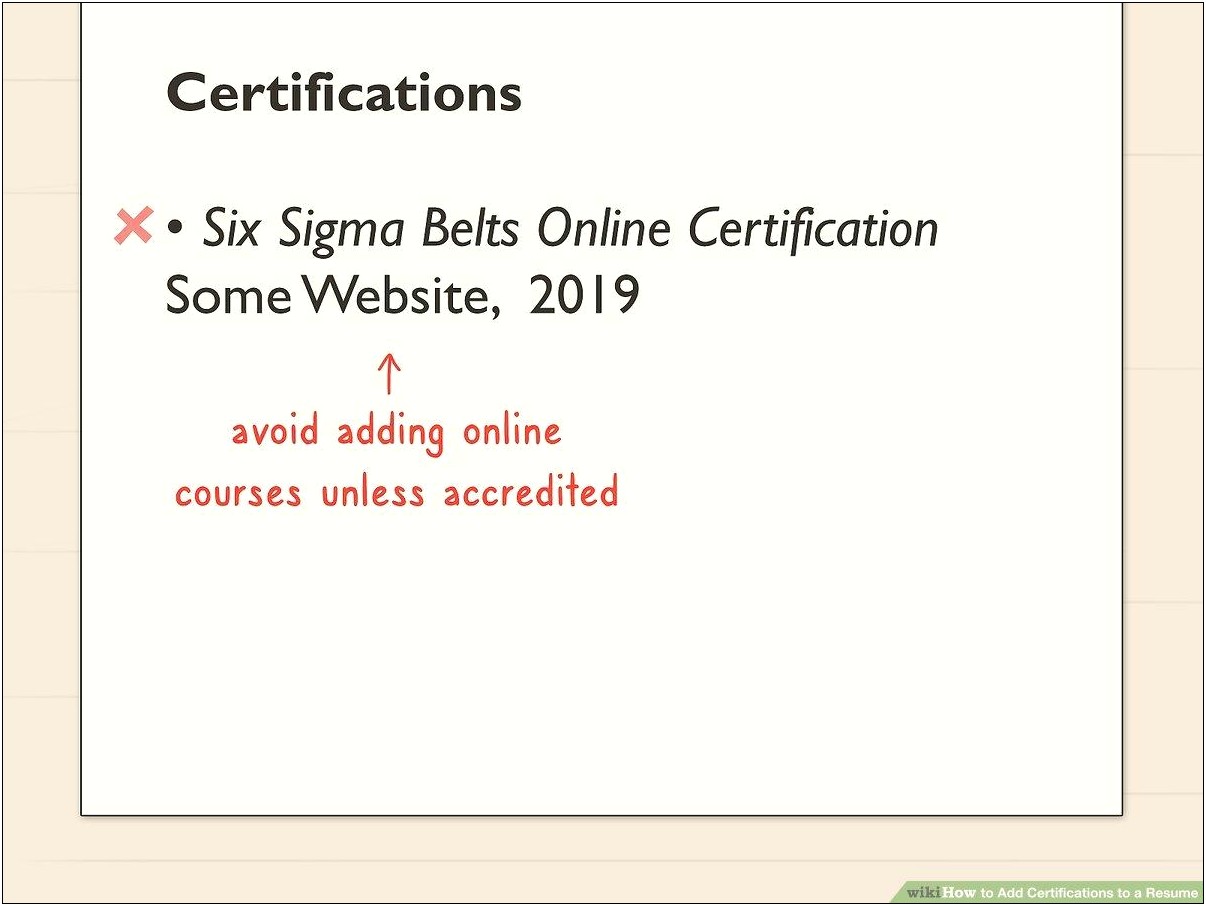 Online Certificates That Look Good On Resumes
