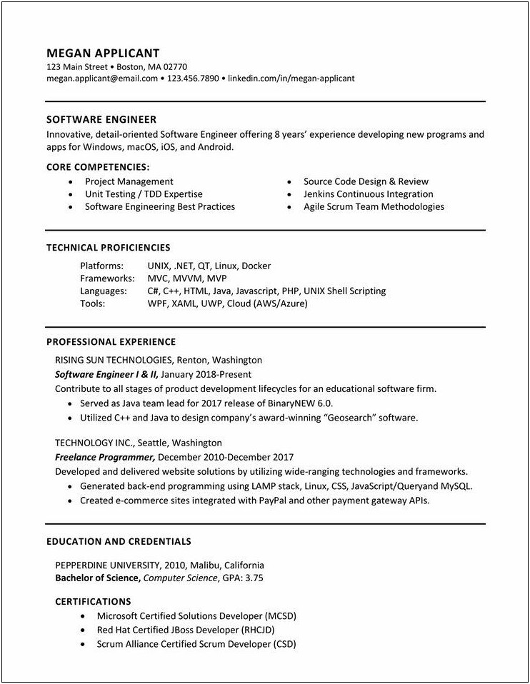 Other Words For Server On Resume
