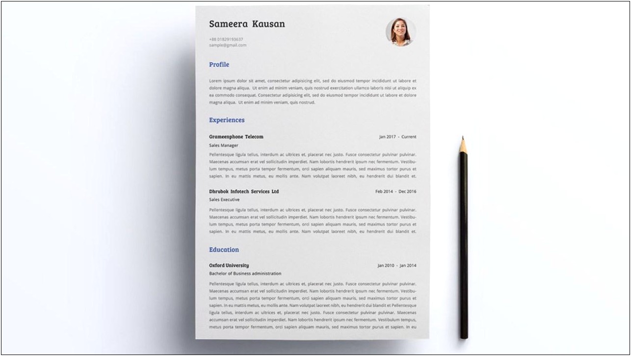 Outline For A Resume Cover Letter