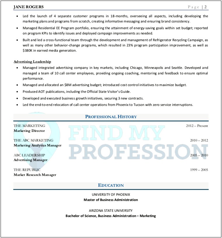 Professional Sales Management Silicon Valley Resume Cv