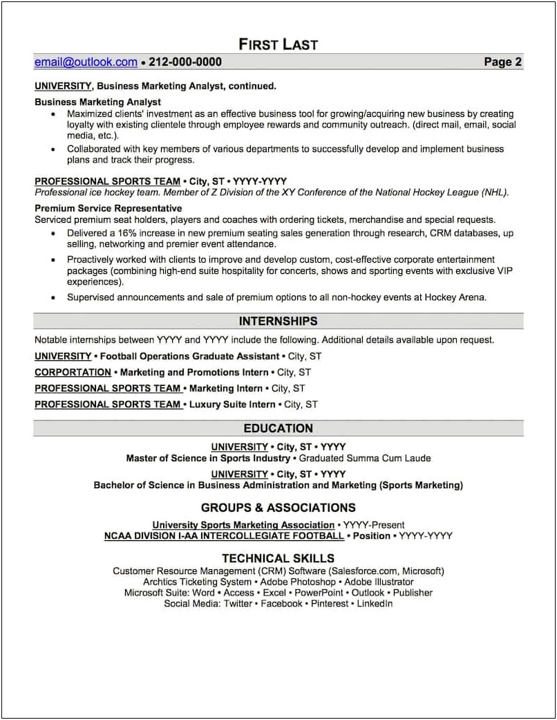 Professional Summary Resume Examples Sport Psychology And Coach