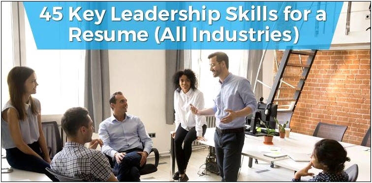 Quantifiable Statements On Resume Leadership Skills