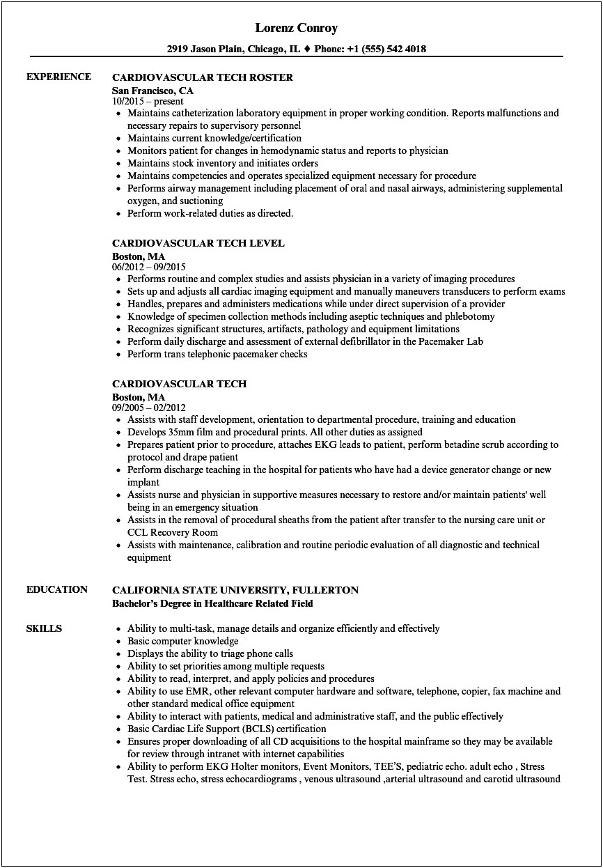 Rcis Resume And Cover Letter First Year