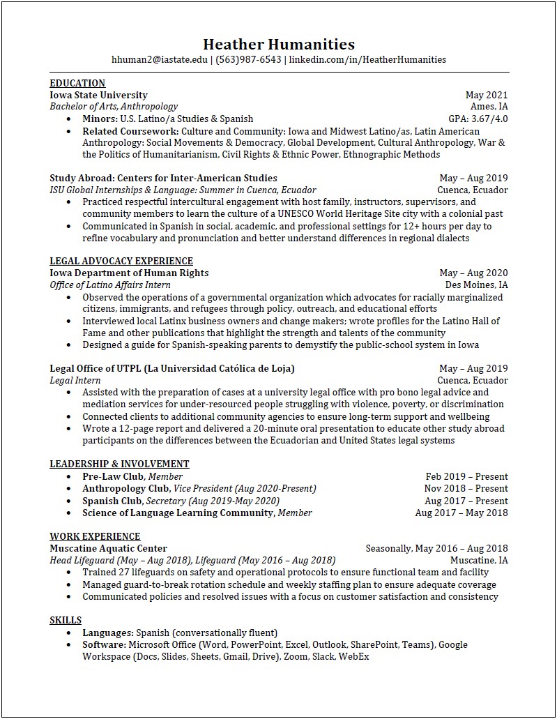 References On Resume Example For Credit Union Job