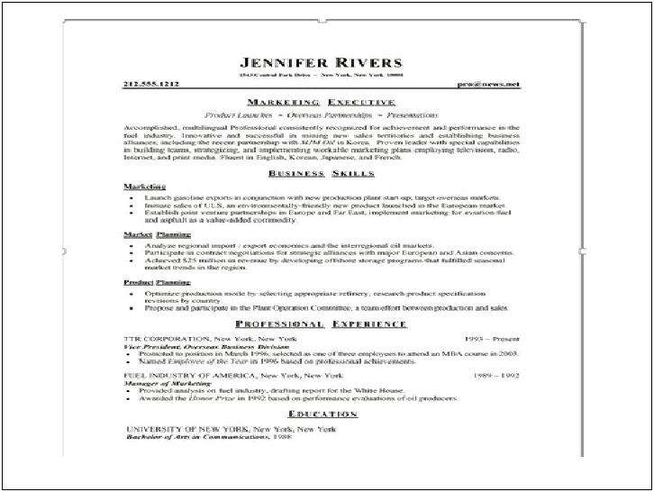 Research And Report Writing Skills On Resume