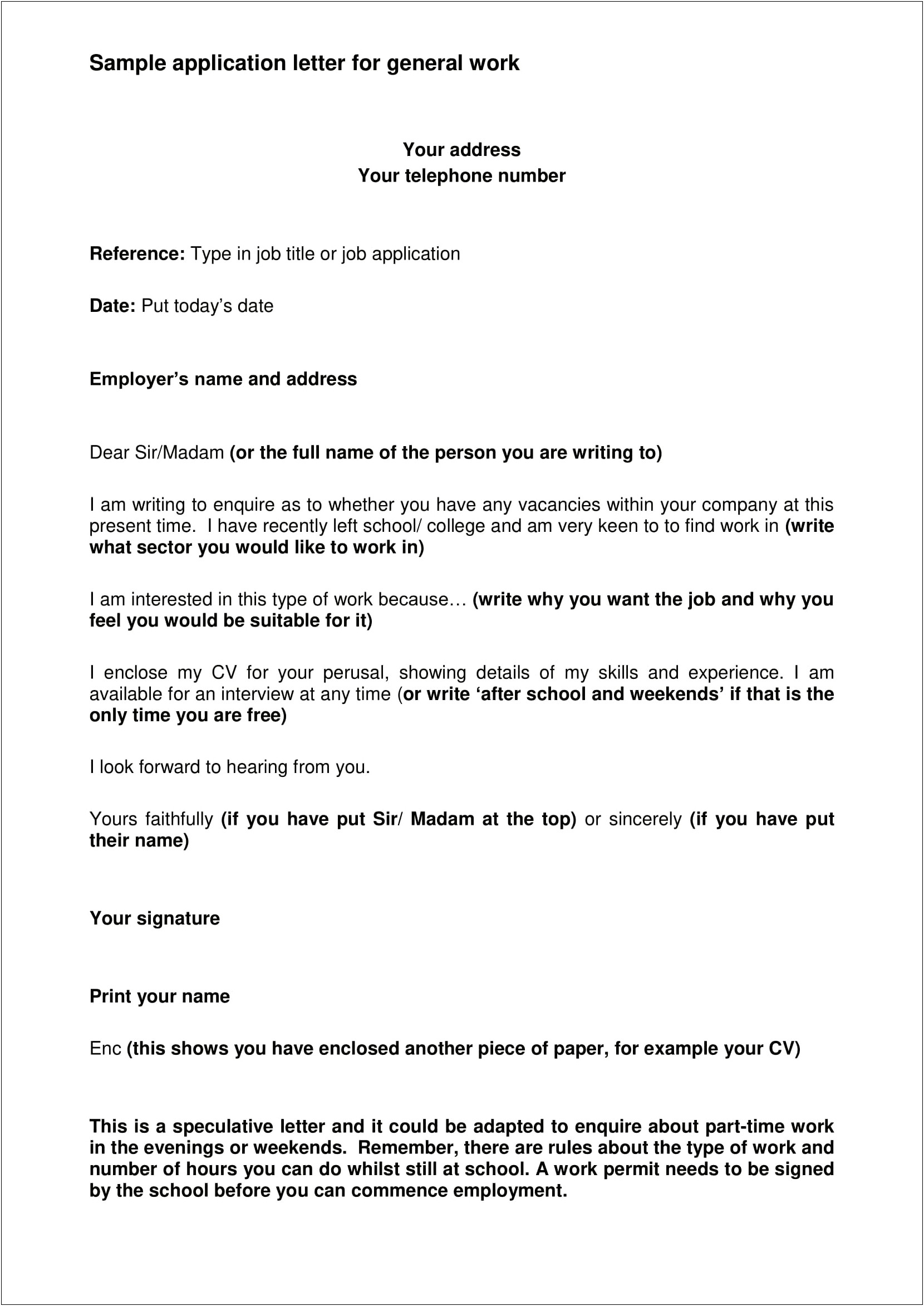Resume And Cover Letter Guide Pdf