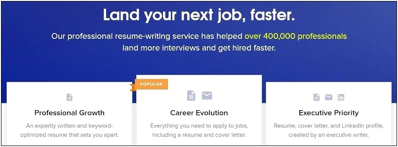 Resume And Cover Letter Services Review