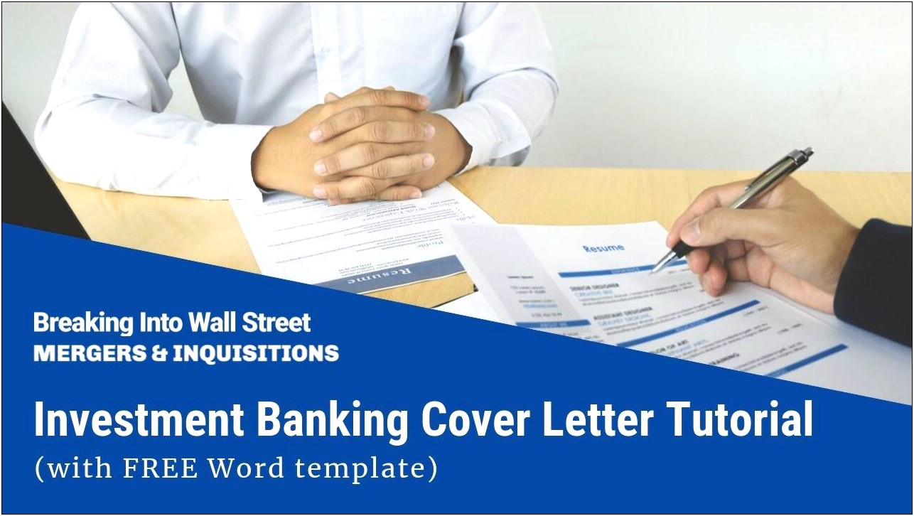Resume Cover Letter Commercial Loan Officer